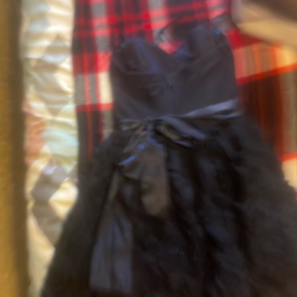 Blue dance dress, size extra small, brand is trixxi - Picture 2 of 2